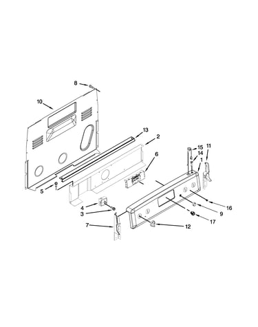 Control panel parts