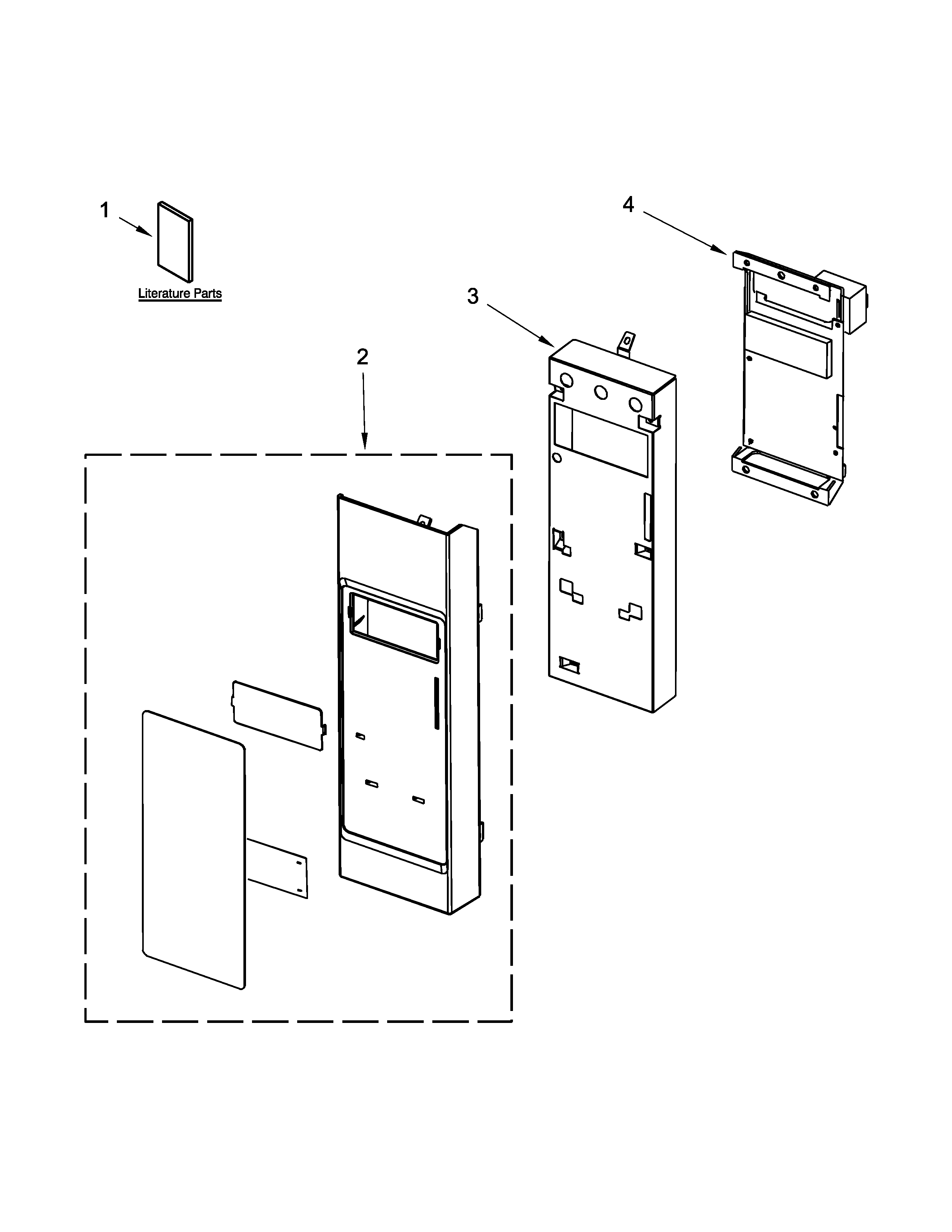 Control panel parts