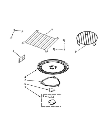 Turntable parts