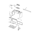 Maytag MMV6180WB2 cabinet and installation parts diagram