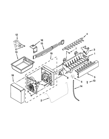 Ice maker parts