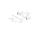 Ikea IEL730CS0 drawer parts diagram