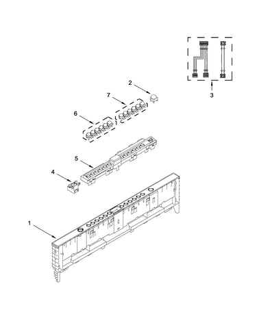 Control panel parts
