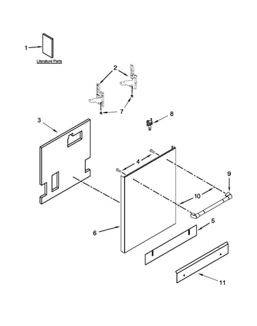 Door panel parts