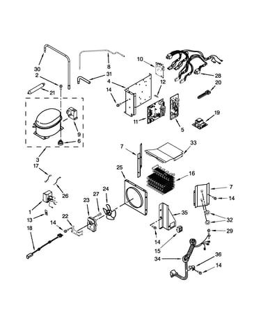 Upper unit parts