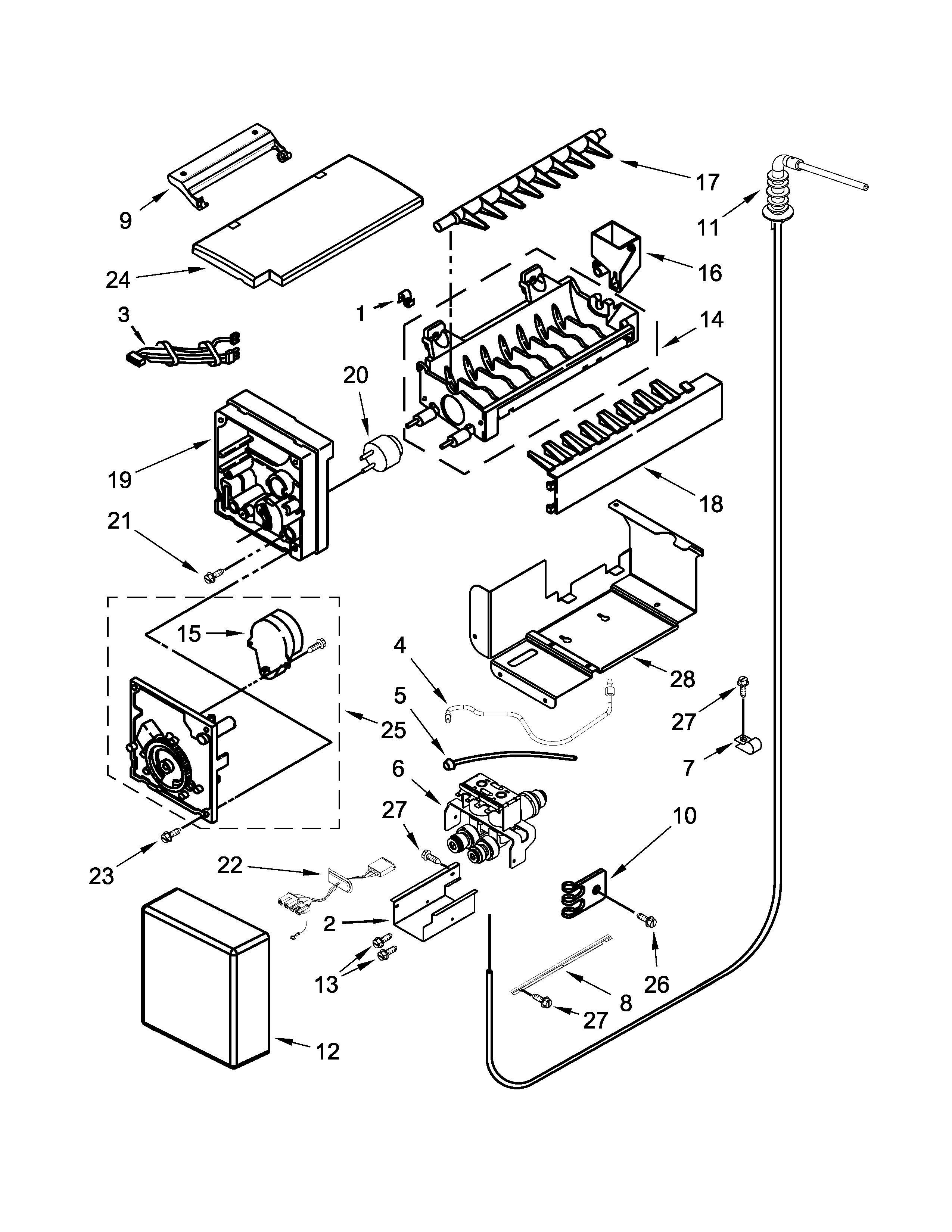 Icemaker parts