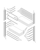 Rack shelving parts