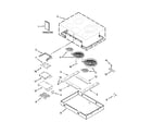 Ikea ICR555DB00 cooktop parts diagram