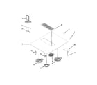 Jenn-Air JES9800CAB01 cooktop parts diagram