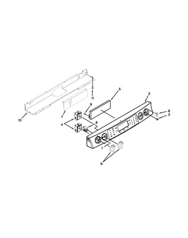Control panel parts
