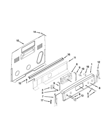 Control panel parts