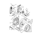 Maytag MGDC300BW1 bulkhead parts diagram