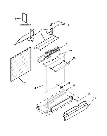 Door and panel parts