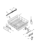 Upper rack and track parts