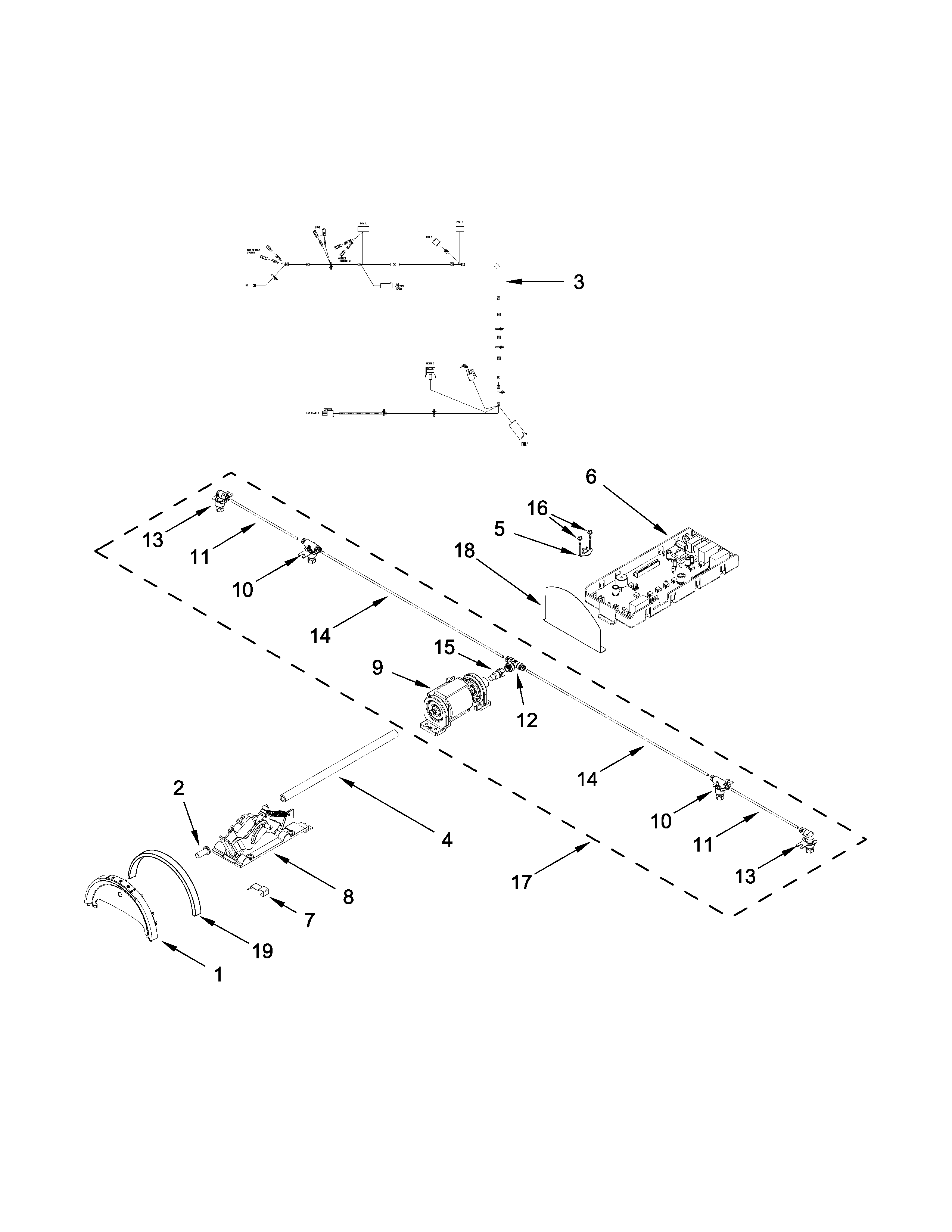 CONTROL AND DISPENSING PARTS