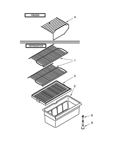 Shelf parts