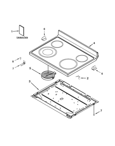 Cooktop parts
