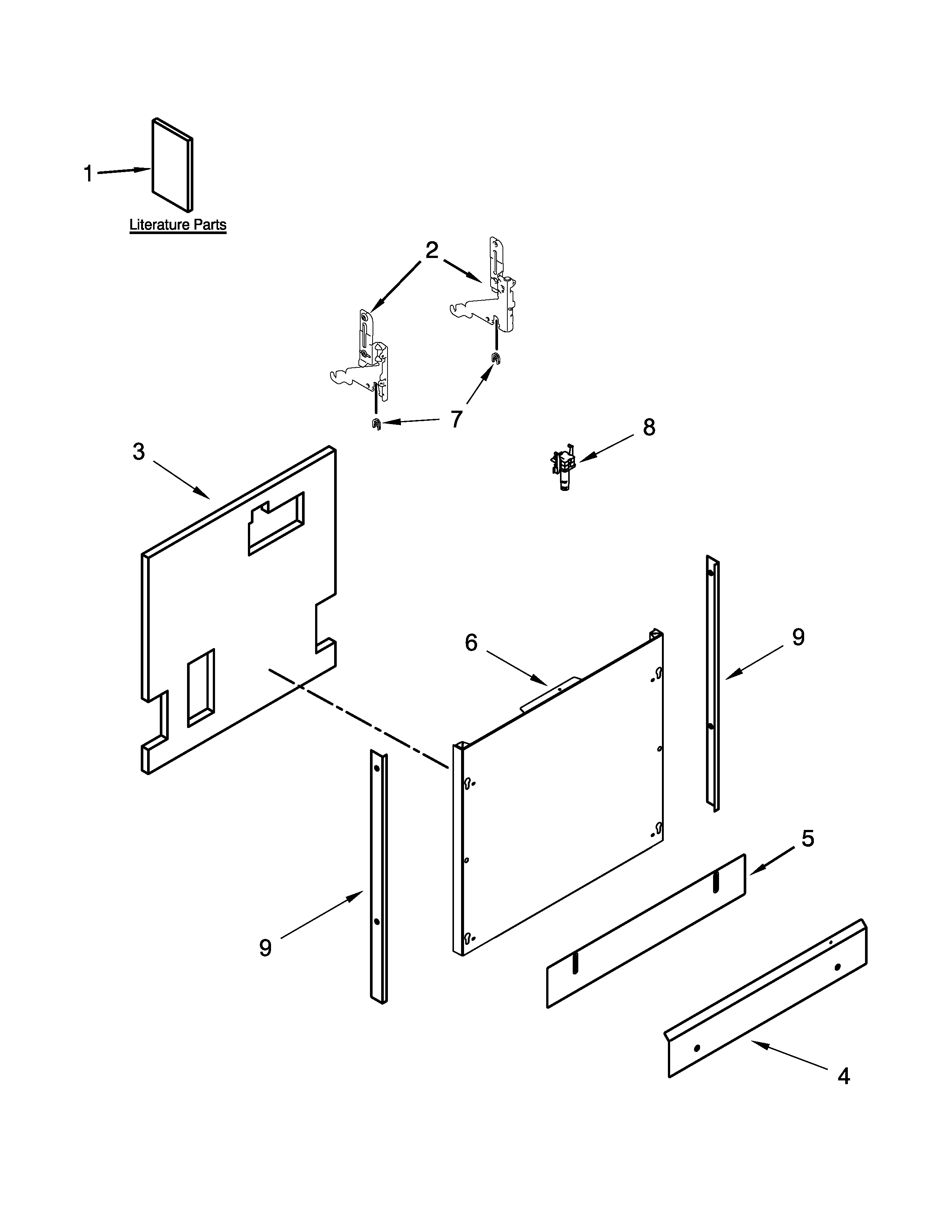 Door panel parts