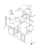 Top and cabinet parts