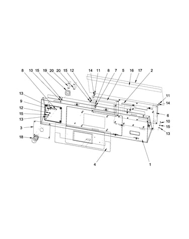 Control panel parts