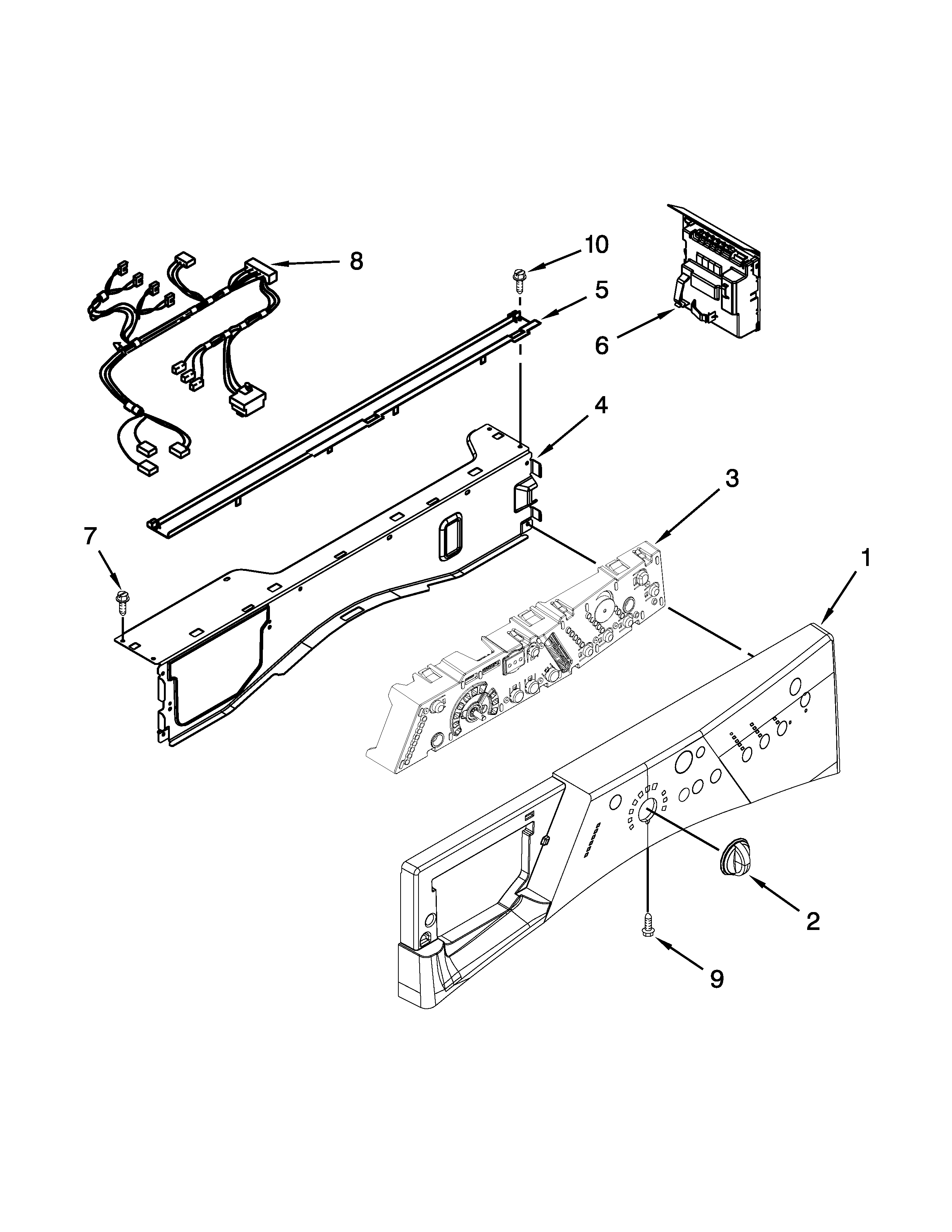 CONTROL PANEL PARTS