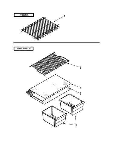 Shelf parts