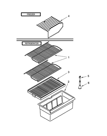 Shelf parts