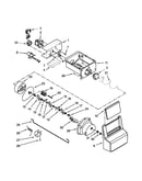 Motor and ice container parts