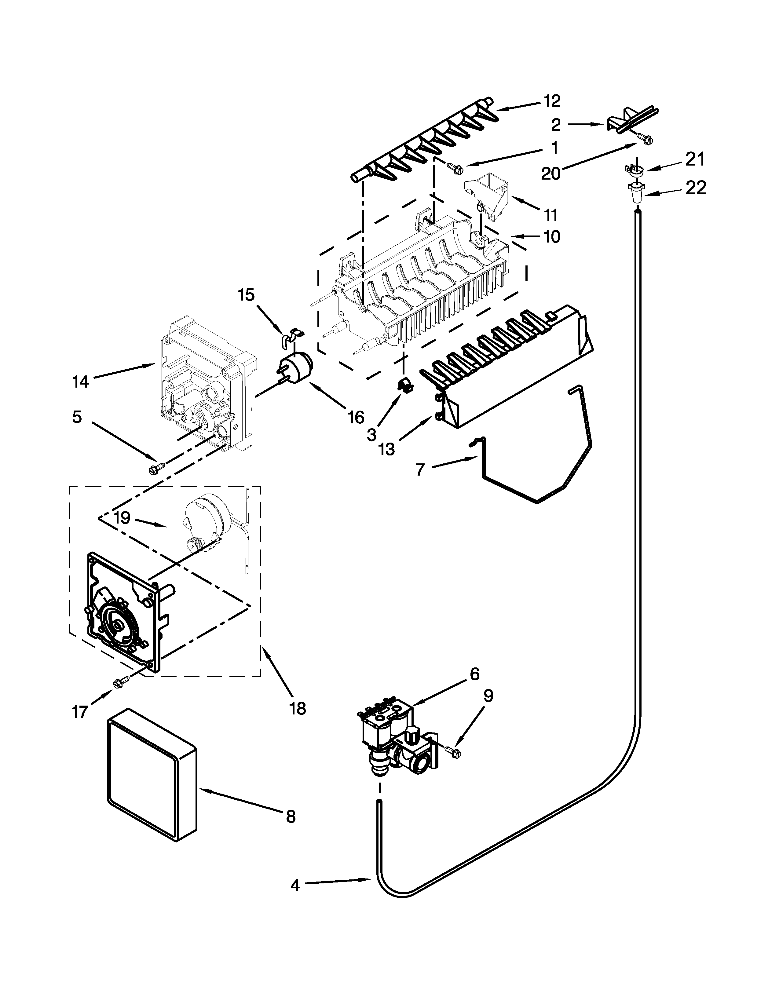 ICEMAKER PARTS