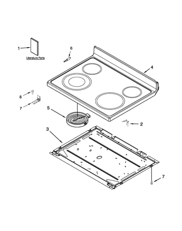 Cooktop parts