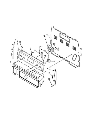 Control panel parts