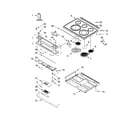 Maytag YMES8880DS0 cooktop parts diagram