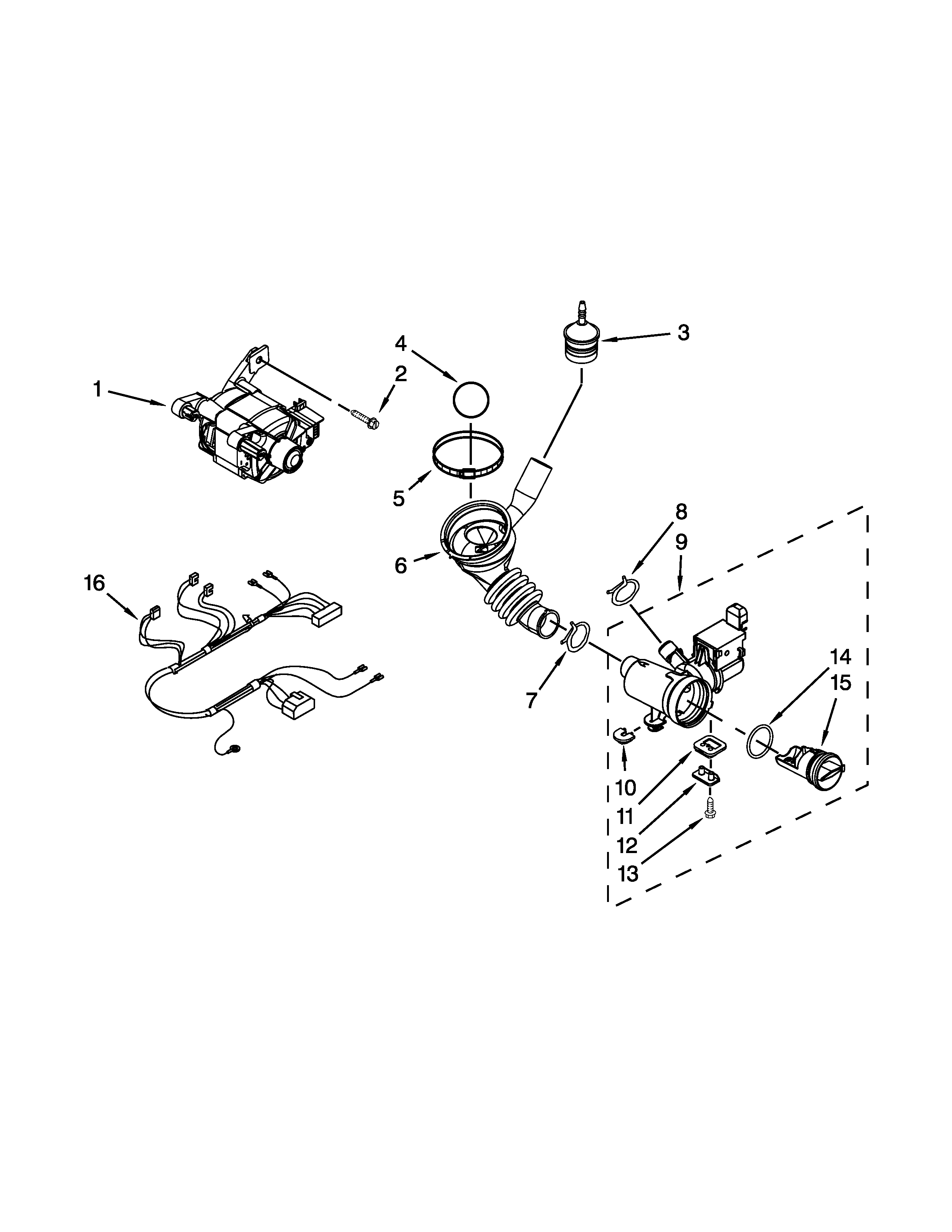 Pump and motor parts