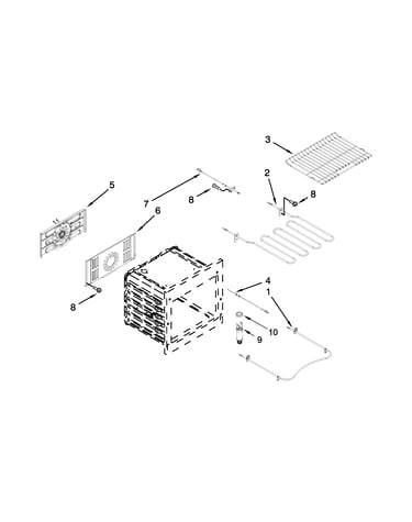 Internal oven parts