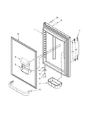 Refrigerator door parts