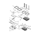 Maytag MBR2258XES6 shelf parts diagram