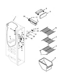 Freezer liner parts