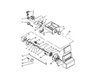 Ikea ISC21CNEDS00 motor and ice container parts diagram