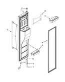 Freezer door parts