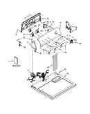 Top and console parts