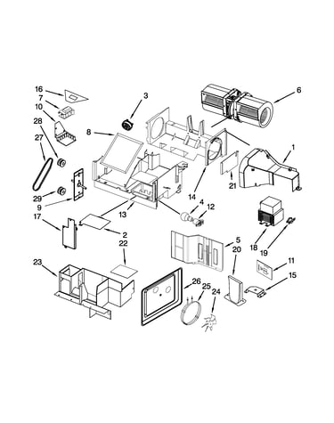 Air flow parts
