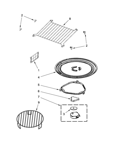 Turntable parts