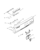Control panel and latch parts