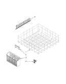 Lower rack parts