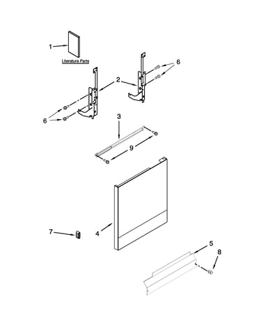 Door and panel parts