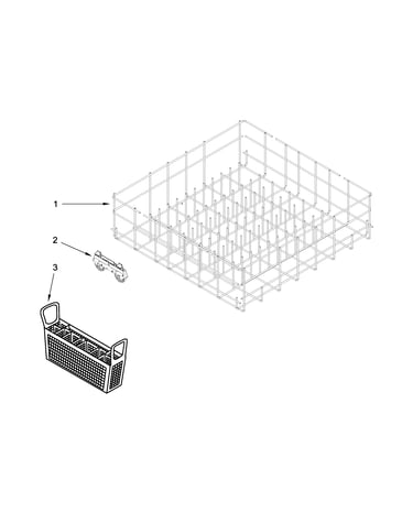 Lower rack parts