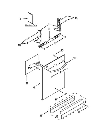 Door and panel parts