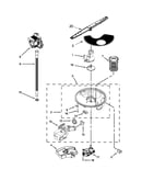Pump washarm and motor parts