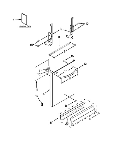 Door and panel parts