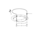 Whirlpool 7WDT770PAYW1 heater parts diagram